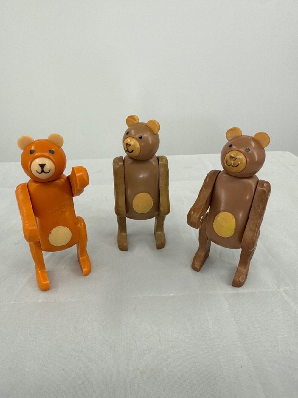 Vintage Fisher Price Little People Circus Train Bears Lot 70s Toy Animals